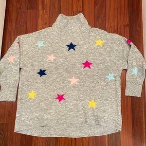 Crown & Ivy star sweater NWOT
